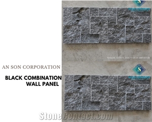 Black Combination Wall Panel
