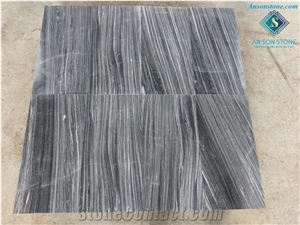 Black Marble Tiger Veins Flooring Tiles