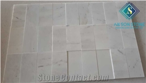 Commercial Quality Carrara White Marble Nature Stone Vietnam