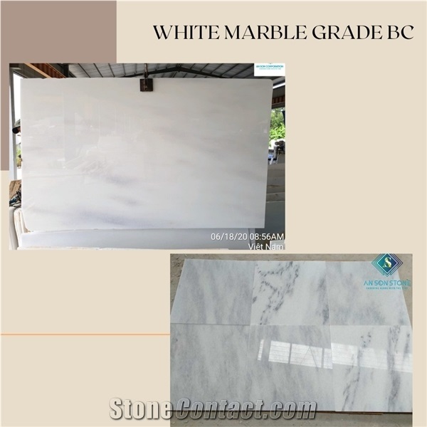 Commercial White Marble with Best Price and Good Quality