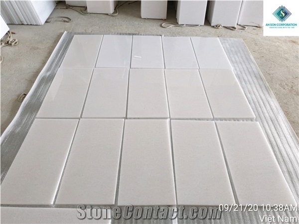Diamond White Marble Tiles Big Sale in July