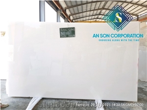 Grade a Big Slab White Marble Competive Price