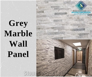 Great Deal 10% for Grey Marble Wall Panel