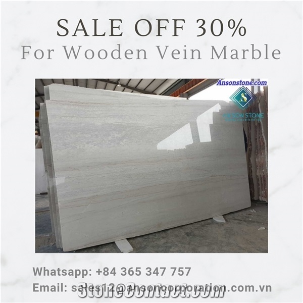 Great Deal for Wood Vein Marble Tiles & Slabs
