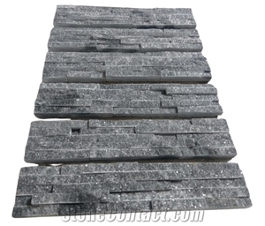High Quality Pure Black Wall Panel Stone Price