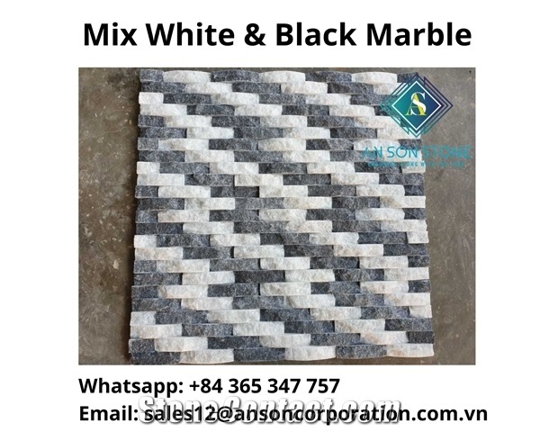 Hot Sale Hot Deal for Mix White & Black Marble