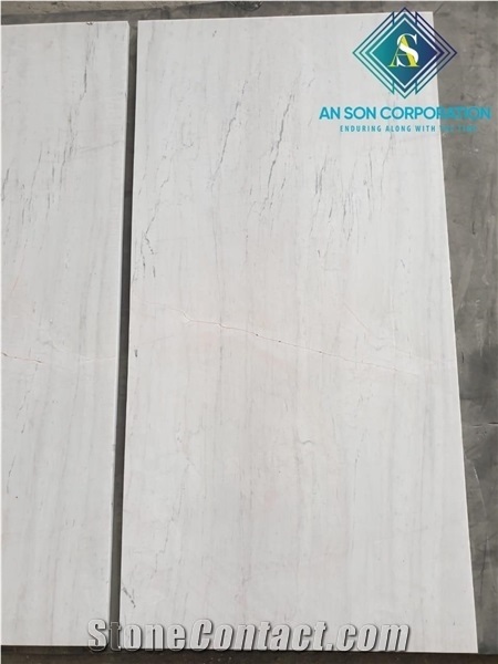 Luxurious Milky White Marble from an Son Corporation