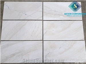 Milky White Marble Tiles from an Son Corporation