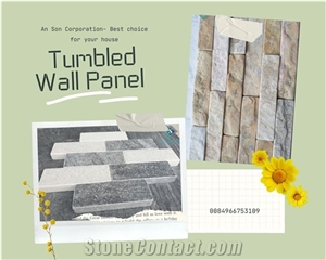 New Tumble Mix Color -Wall Cladding Marble