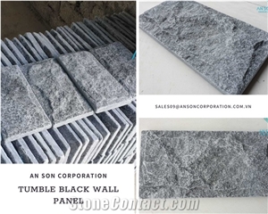 Sales 20 for Black Wall Panel Tumble Face