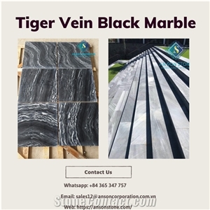 Special Offer 30 for Tiger Vein Black Marble