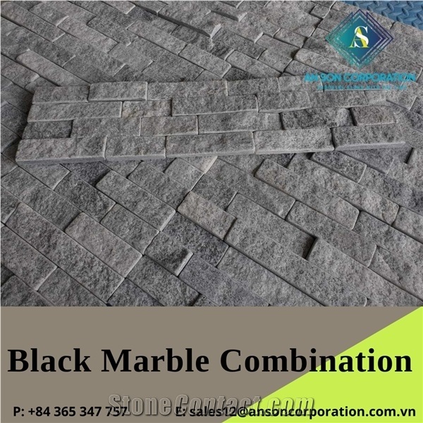 Special Offer Black Marble Combination for Wall Panel
