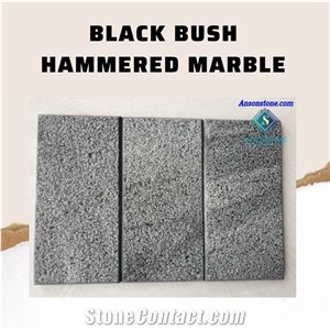 Special Offer for Black Bush Hammered Marble