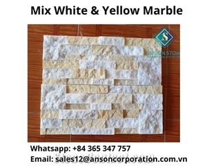 Special Offer for Mix White & Yellow Marble