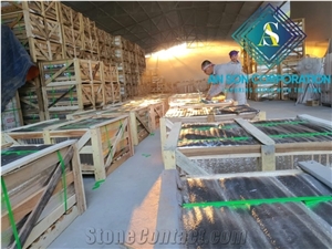 Strong Wood Pallets for Tiles Stone from an Son Corporation