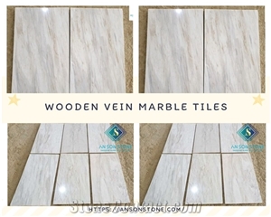 Top Product Wooden Veins Marble Slabs