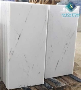 Vietnam Carrara Marble with Some Veins for Flooring