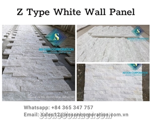 Vietnam White Marble Wall Panel Stone