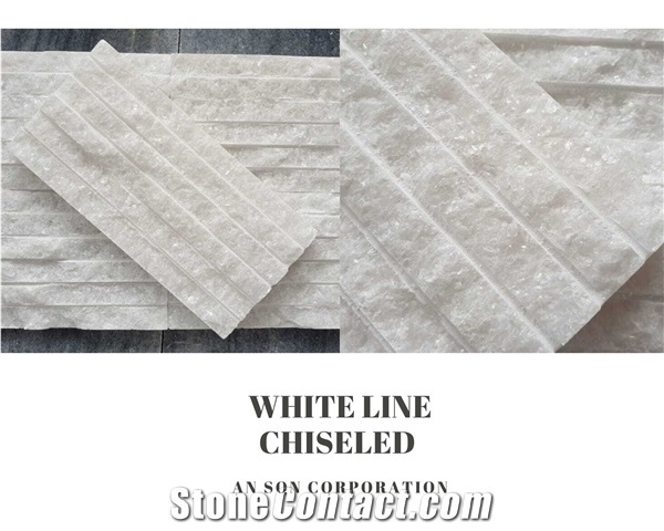White Line Chiseled