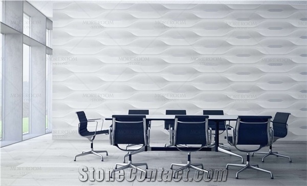 Artificial Acrylic Sheets Panel Of Artistic Background Wall