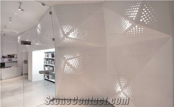 Artificial Acrylic Sheets Panel Of Artistic Background Wall
