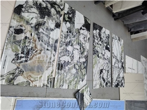 Cold Jade Sintered Stone for Indoor Background Wall