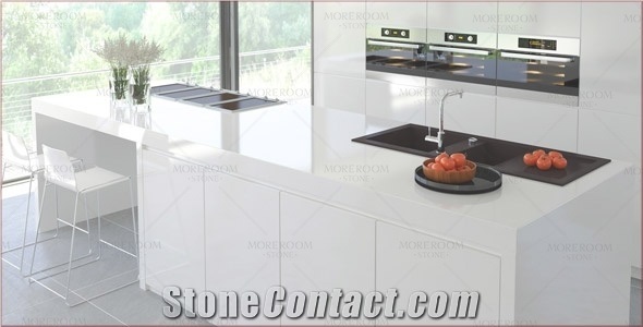 Countertop Acrylic Solid Surface Sheet Kitchen Countertop, Island Top