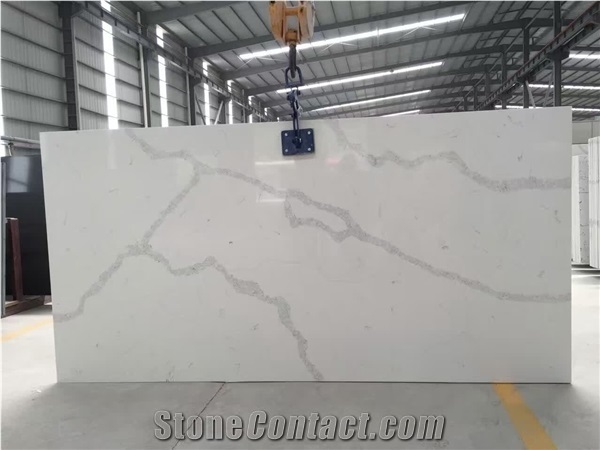Marble Look Book Matched Artificial Stone Slabs