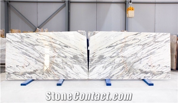 Arabescato Corchia Marble 2 Cm, Bookmatched