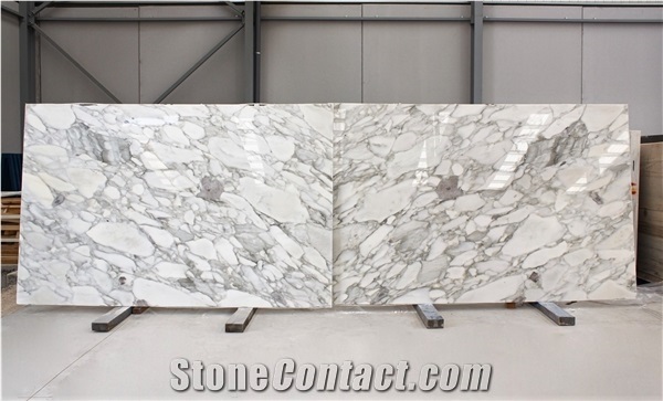 Calacatta Vagli Marble Slabs, 2 Cm, Bookmatched