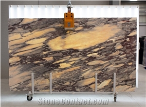Rosa Arabescato Marble Slabs 2 Cm, Bookmatched