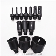 Vacuum Brazed Diamond Core Drill - Dry Drilling