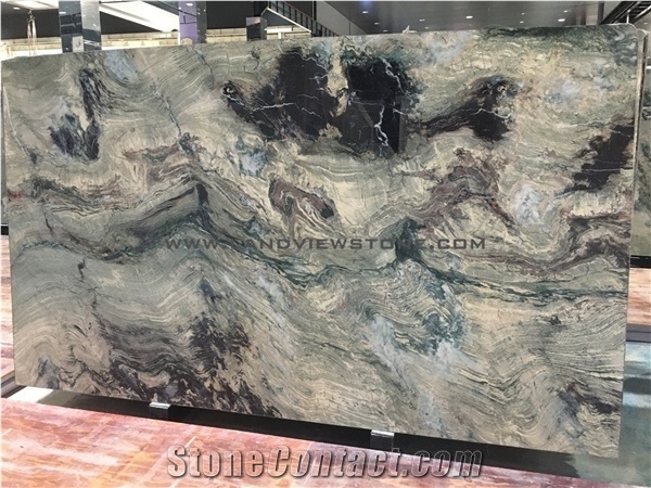 Green Orchid Marble Slabs Brazil Green Marble