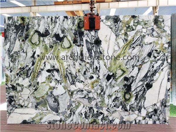 New White Beauty Marble, Ice Jade Marble Slabs