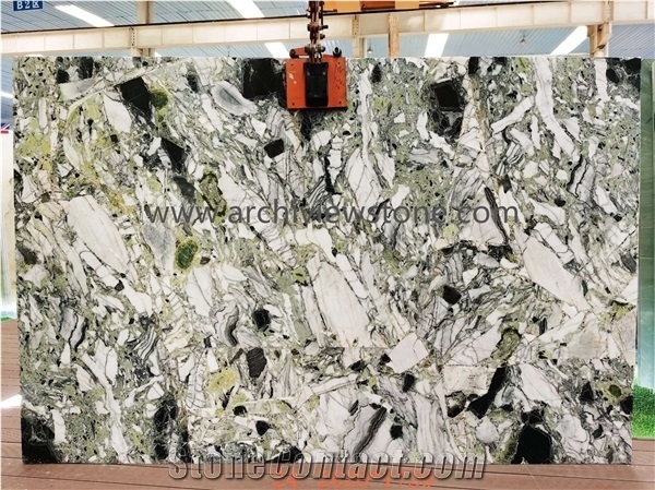 New White Beauty Marble, Ice Jade Marble Slabs
