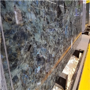 Aphrodite,Labradorite Green/Blue Granite Slab Tile