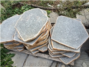 Andesite Crazy Paver Flagstone Basalt Organic Stepper Tiles