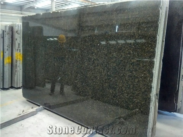 Brazil Quarry Cheap Price Verde Ubatuba Granite Slabs Tiles