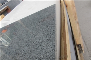 China Original Quarry Sesame Black,G654 Granite Wall Tiles