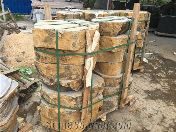 Chinese Cheap Sawn Basalt Sandblasted Tile Garden Steppers
