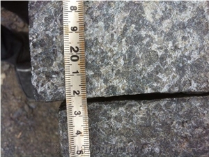 Natural G684 Black Basalt Pavings,Cube Stone,Cobble Paver