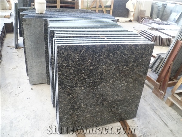 Own Factory Block Polished Silver Pearl Granite Slab Floors