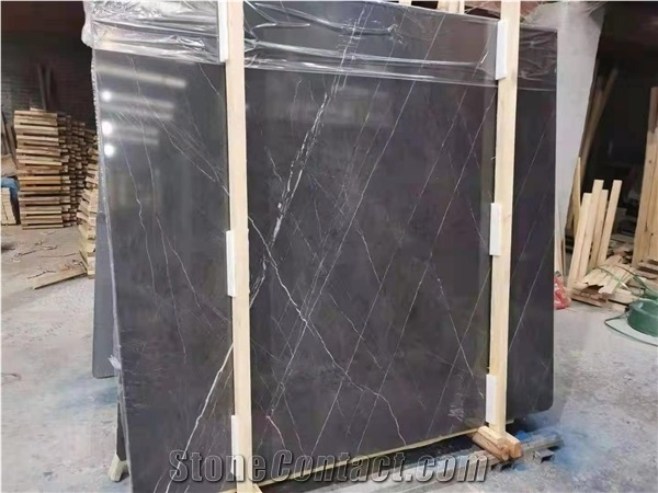 Pietra Grey Marble Blocks for Polished Flooring Walllings