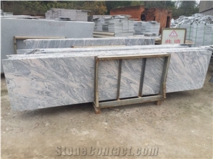 Pink China Juparana Granite Wall Flooring Tile Project Use