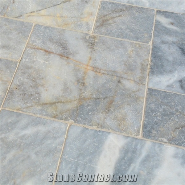 Blue Moon Gold Marble Tiles