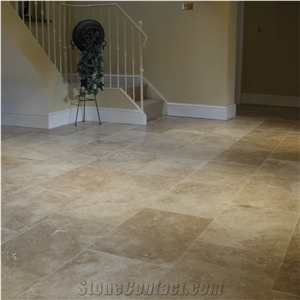 Light Travertine Floor Tiles