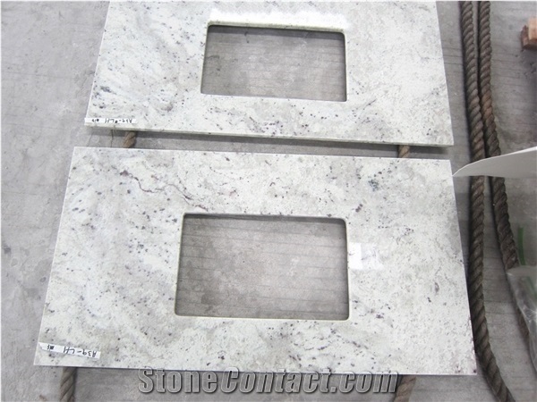 Andromeda White Granite Kitchen Countertop Granite Worktops