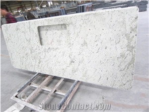 Andromeda White Granite Kitchen Countertop Island Tops 3cm