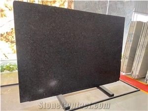 Angola Black Granite Slabs Tiles Polish Angola-Black-Granite