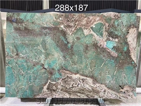 Brazil Luxurious Natural Stone Amazon Green Granite